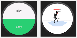 Bow Man Android Wear on a wearable